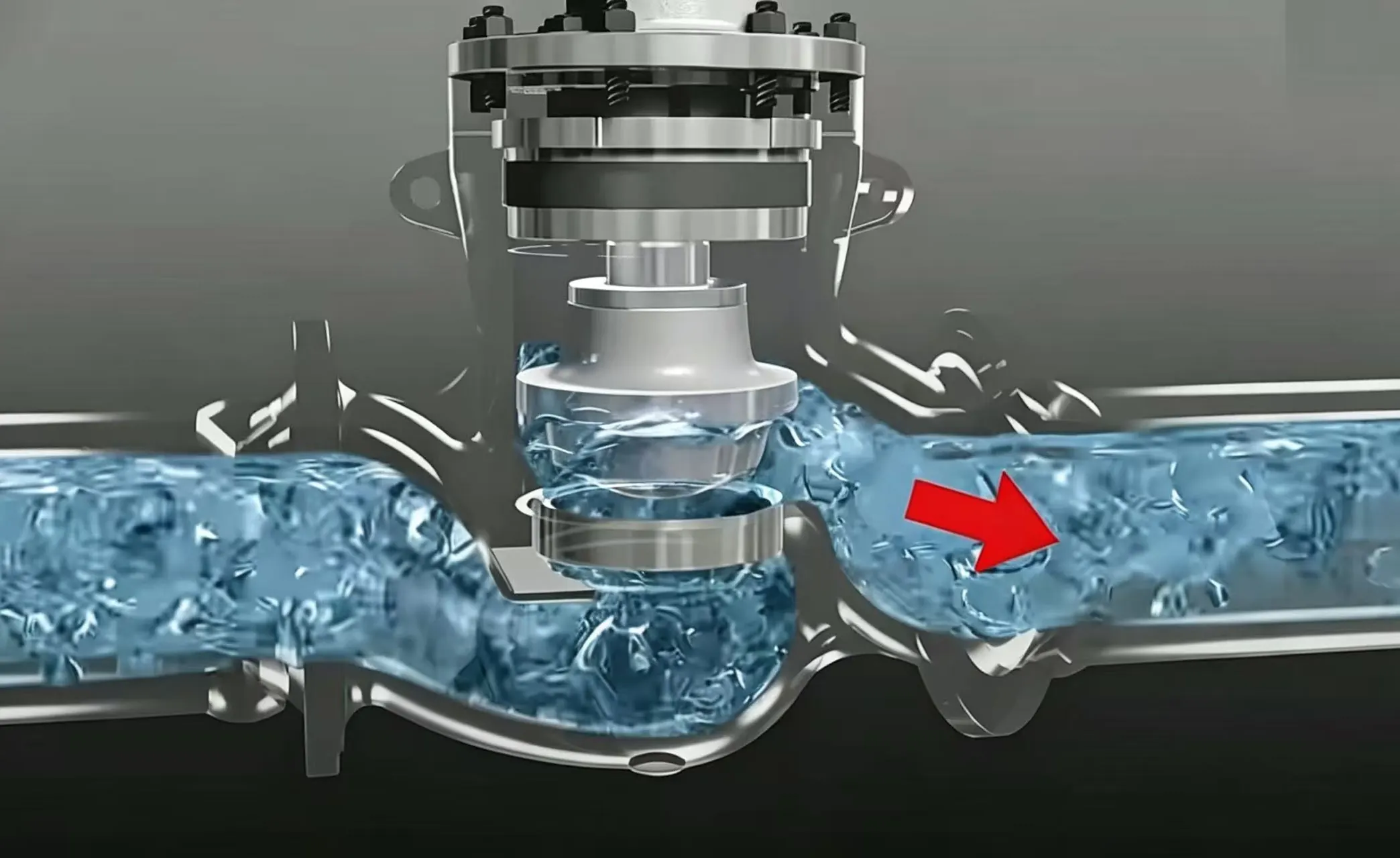 Globe valve used for throttling service